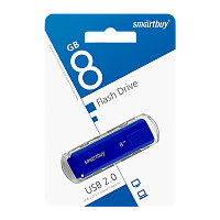 Флеш-накопитель Smartbuy Dock 8GB USB2.0 пластик синий