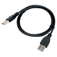 Кабель Cablexpert USB2.0 (m)-USB2.0 (m) 1м черный
