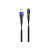 Кабель HOCO U39 USB (m)-Lightning (m) 1.2м 2.4A нейлон синий (1/24/240)