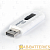 Флеш-накопитель Smartbuy Iron 32GB USB2.0 пластик черный белый