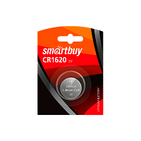 Батарейка Smartbuy CR1620 BL1 Lithium 3V (1/12/720)