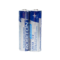 Батарейка Robiton STANDARD LR6 AA SH2 Alkaline 1.5V (2/40/800) 