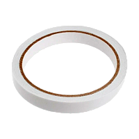 Клейкая лента Noname 12мм*10м двусторонняя полипропилен белый (1/144)