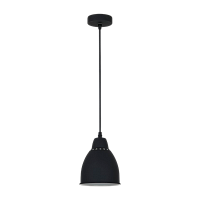 Светильник потолочный Camelion PL-430S-1 LOFT 60W 230V E27 IP20 подвес черный (1/12)