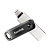 Флеш-накопитель SanDisk Go iXpand 64GB USB3.0 Lightning (m) металл+пластик черный