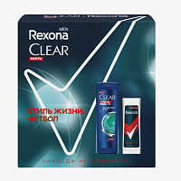 Набор Unilever Clear+Rexona (шампунь 200мл+г/д 180мл) (1/6)