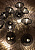Гирлянда Космос Фонарики черные 10LED 1,8+0,3м 5*3cm белый теплый (1/24)