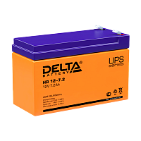 Аккумулятор свинцово-кислотный Delta HR 12-7.2 12V 7.2Ah (1/5)