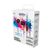 Наушники внутриканальные Smartbuy DOTZ с микр. черный (1/50) 