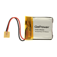 Аккумулятор Li-Pol GoPower LP852526 3.7V 500mAh с защитой (1/10)
