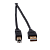 Кабель GoPower USB A (m)-USB B (m) 1.8м ПВХ черный Premium Zip-Lock c подвесом (1/200)