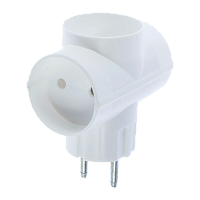 Разветвитель Старт С/А 1/3/ТС-3 ВИКЕЙ 2р.Б/З белый (1/100)