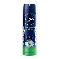 Дезодорант мужской Nivea Мандарин и Кедр спрей 150мл