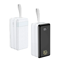 Внешний аккумулятор Bunsey BY-13 10000mAh 1USB с кабелем Type-C/Micro черный (1/100)