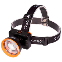 Фонарь налобный Космос KOC533Lit 15WLaserLED от аккум IP44 4 режима с кабелем USB-Type-C (1/12/48)