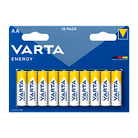 Батарейка Varta ENERGY LR6 AA BL10 Alkaline 1.5V (4106) (10/200/36000) 