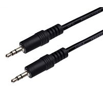 Кабель AUX Perfeo Jack 3.5mm (m)-Jack 3.5mm (m) 2м черный (1/50)