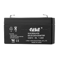 Аккумулятор свинцово-кислотный Casil 613 6V 1.3Ah