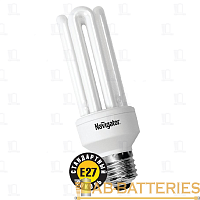Лампа люминесцентная Navigator 3U E27 11W 4000К 220-240V U-образная (1/12/60)