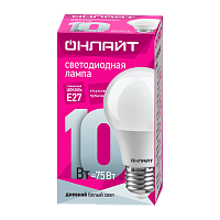 Лампа светодиодная ОНЛАЙТ OLL-A60-15-230-2.7K-E27 (1/10/100)