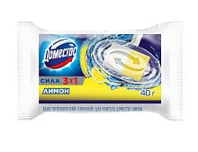 Сменный блок для унитаза Domestos Лимон (1/24)