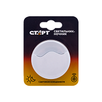 Ночник Старт "Круг2" NL 1LED белый
