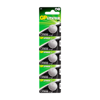 Батарейка GP CR1616 BL5 Lithium 3V (5/100/2000) 