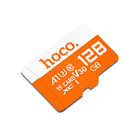 Карта памяти microSD HOCO 128GB Class10 A1 UHS-I (U3) 100 МБ/сек V30 (1/100)