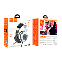 Наушники полноразмерные HOCO W110 с микр. белый (1/20)