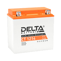 #Аккумулятор для мототехники Delta CT 1214 (1/6)