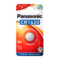 Батарейка Panasonic Power Cells CR1620 BL1 Lithium 3V CN (Китай)