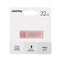 Флеш-накопитель Smartbuy M1 32GB USB3.0 металл розовое золото