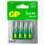 Батарейка GP Super G-Tech LR6 AA BL4 Alkaline 1.5V (4/40/320)