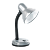Светильник настольный Camelion KD-301 60W 230V E27 на основании серебряный (1/12)