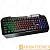 Клавиатура проводная Smartbuy 310G RUSH Armor игровая USB 1.5м черный (1/20)