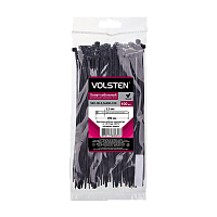 Хомут Volsten нейлон 2.5х200мм 100шт. черный (1/10/280)