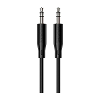 Кабель AUX Borofone BL26 Jack 3.5mm (m)-Jack 3.5mm (m) 1м ПВХ черный (1/1000)