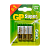Батарейка GP Super LR03 AAA BL3+1 Alkaline 1.5V (4/40/320)