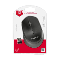Мышь беспроводная Smartbuy 332AG ONE классическая USB черный (1/60) 