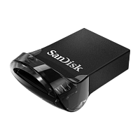 Флеш-накопитель SanDisk Ultra Fit CZ430 64GB USB3.1 пластик черный 