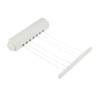 Сушилка для белья Рыжий кот CD-2004 настенная,выдвижная белый (1/24)