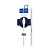 Кабель HOCO X20 USB (m)-Lightning (m) 1.0м 2.4A ПВХ белый (1/30/300)
