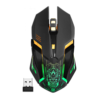 Мышь беспроводная Defender GM-934 TRIGGER игровая USB черный (1/60)