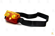 Фонарь налобный Без бренда YD-23 от батареек черный