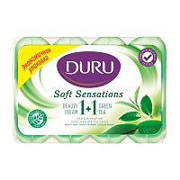 Крем-мыло Duru 1+1 зеленый чай 80г 4шт.