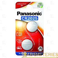 Батарейка Panasonic Power Cells CR2025 BL2 Lithium 3V