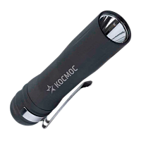 Фонарь универсальный Космос 120B 0.5W 1LED от батареек IP42 1 режим черный (1/24/144)