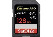 Карта памяти microSD SanDisk Extreme Pro 128GB Class10 UHS-I (U3) 95 МБ/сек без адаптера