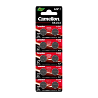 Батарейка Camelion G13/LR1154/LR44/357A/A76 BL10 Alkaline 1.5V (10/100/3600/126000)