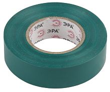 Изолента ЭРА 19мм*20м ПВХ зеленый (1/10)